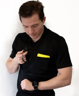 Spintso S1 Pro Scheidsrechtershorloge Zwart UNI
