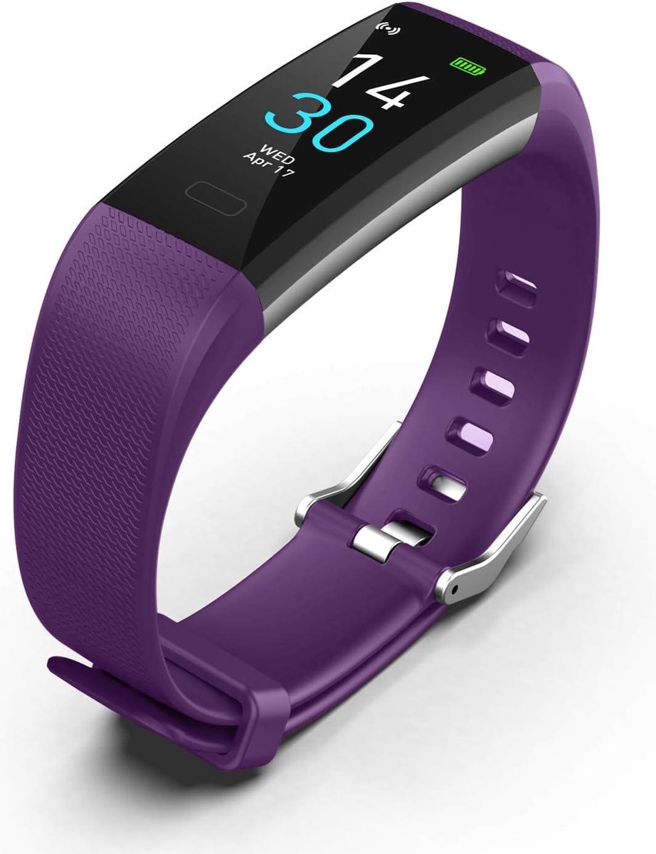 Sporthorloge Smartwatch Activiteitstracker Fitnesstracker Hartslagmeter iOS Android
