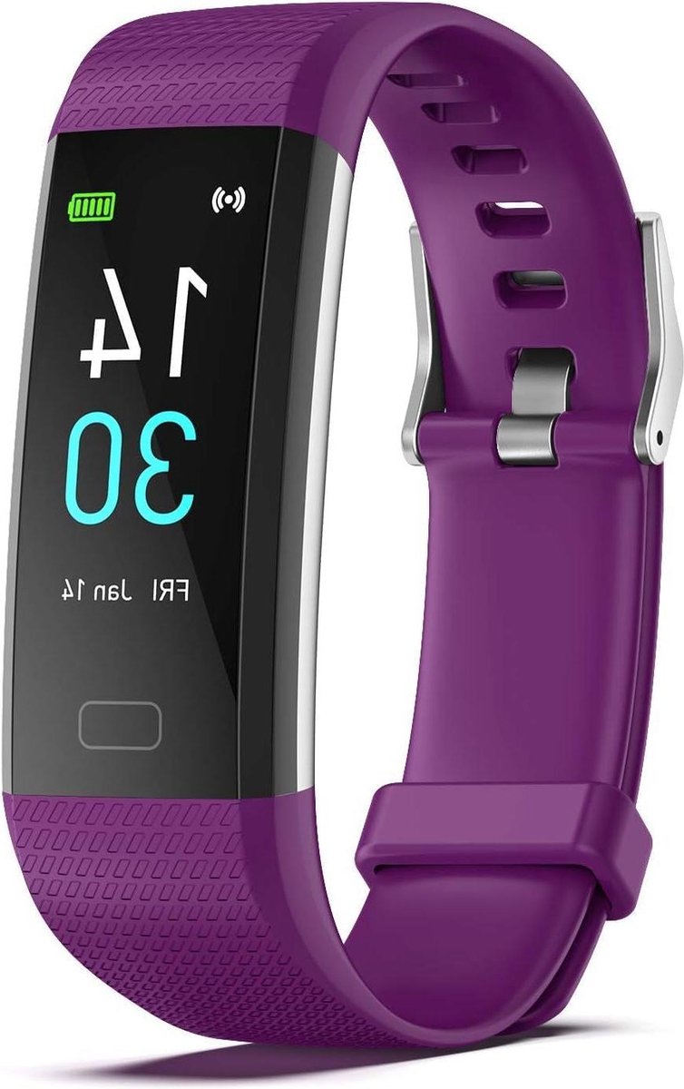 Sporthorloge Smartwatch Activiteitstracker Fitnesstracker Hartslagmeter iOS Android