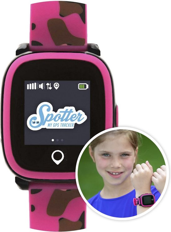 Spotter GPS Horloge Princess Pink