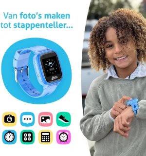 Spotter® GPS Kinderhorloge Explorer 4G Blauw