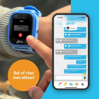 Spotter® GPS Kinderhorloge Explorer 4G Blauw