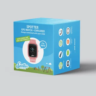 Spotter GPS Kinderhorloge Explorer 4G Roze