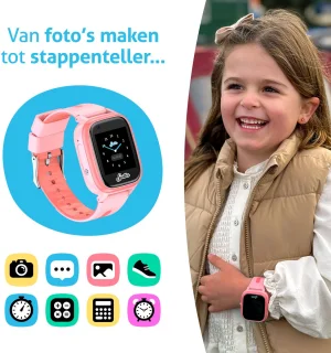 Spotter GPS Kinderhorloge Explorer 4G Roze