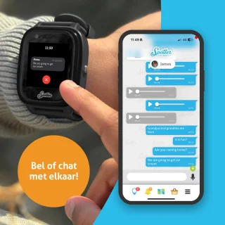 Spotter GPS Kinderhorloge Explorer Zwart 4G