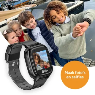 Spotter GPS Kinderhorloge Explorer Zwart 4G
