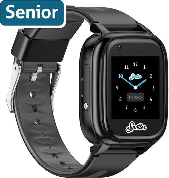 Spotter GPS Watch Senior 4G GPS Alarmhorloge voor Ouderen
