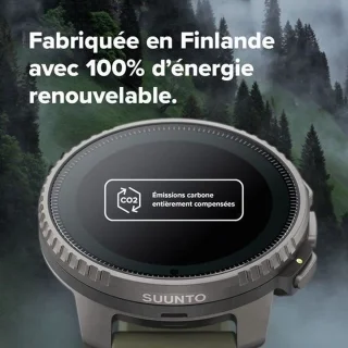 Suunto Vertikal GPS Sporthorloge Zwart Lime 49mm