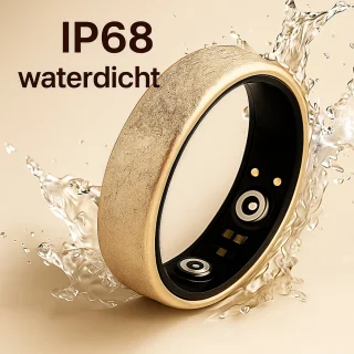 SyncGear Smart Ring Maat 9 Goud - Unisex