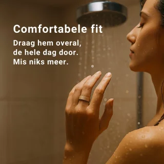 SyncGear Smart Ring Maat 9 Goud - Unisex