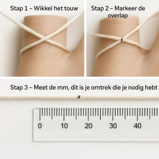 SyncGear Smart Ring - Slimme ring Maat 10, Goud