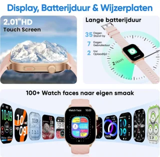 Synyq Axis GPS Smartwatch Rose