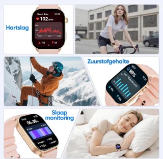 Synyq Axis GPS Smartwatch Rose