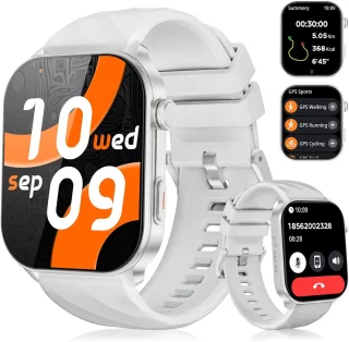 Synyq Axis GPS Smartwatch Zilver