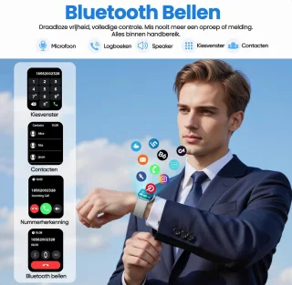 Synyq Axis GPS Smartwatch Zilver