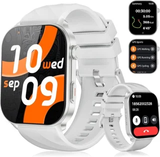 Synyq Axis GPS Smartwatch Zilver