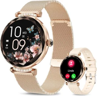 Synyq Diamond Smartwatch Dames 39mm