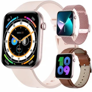 Synyq Health Pro smartwatch dames - rose gold