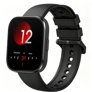 Sytifro smartwatch dames & heren - zwart