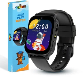 TeddiQ Playwatch kinder-smartwatch - zwart
