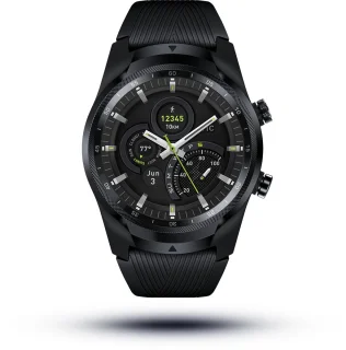 TicWatch Pro 4G/LTE Smartwatch Zwart GPS