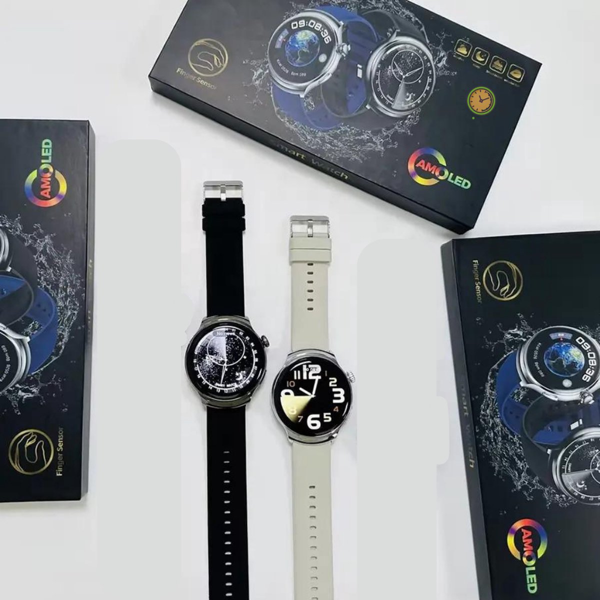 Tijdspeeltgeenrol F68 Smartwatch Zwart