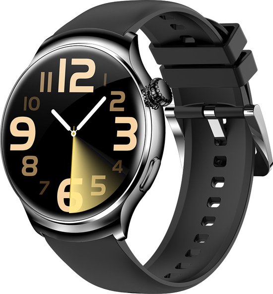 Tijdspeeltgeenrol F68 Smartwatch Zwart