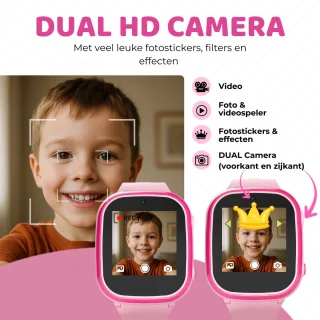 TinyPlay Smartwatch Kinderhorloge - Roze