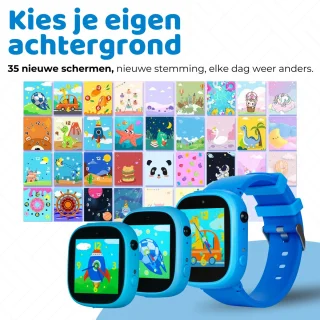 TinyPlay Smartwatch voor kinderen - Blauw