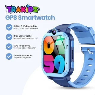 Trakidz Smartwatch Kinderhorloge Blauw