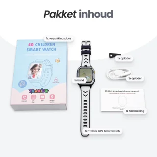 Trakidz Smartwatch Kinderhorloge Grijs