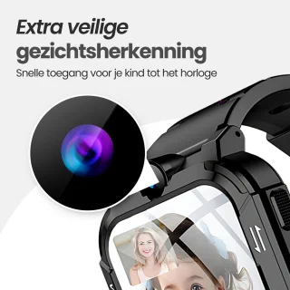 Trakidz Smartwatch Kinderhorloge Zwart