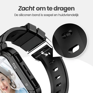 Trakidz Smartwatch Kinderhorloge Zwart