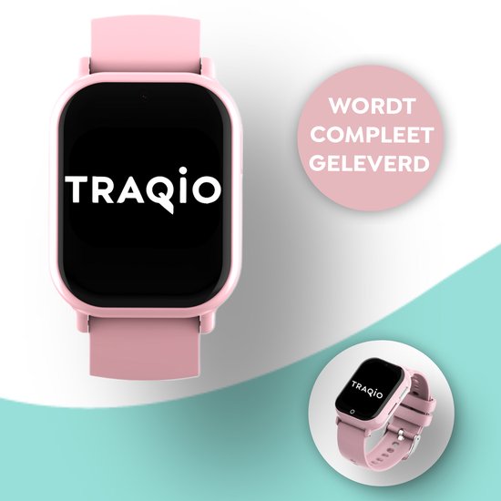 Traqio TRQ04 GPS Kinderhorloge Roze