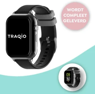 Traqio TRQ10 Kinder Smartwatch Zwart