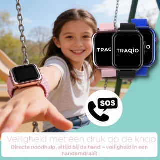 Traqio TRQ10 kinderhorloge Roze
