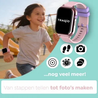 Traqio TRQ10 kinderhorloge Roze