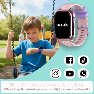 Traqio TRQ10 kinderhorloge Roze