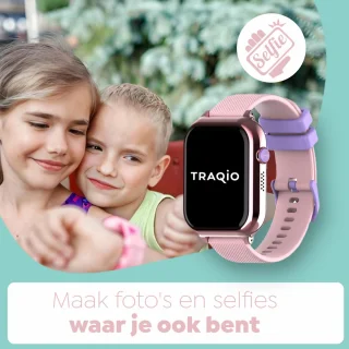 Traqio TRQ10 kinderhorloge Roze