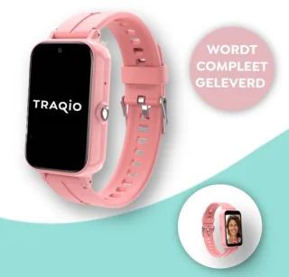 Traqio TRQ11 - Kinder GPS-horloge Roze