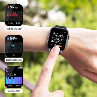 Trends S3 ULTRA Smartwatch Zwart