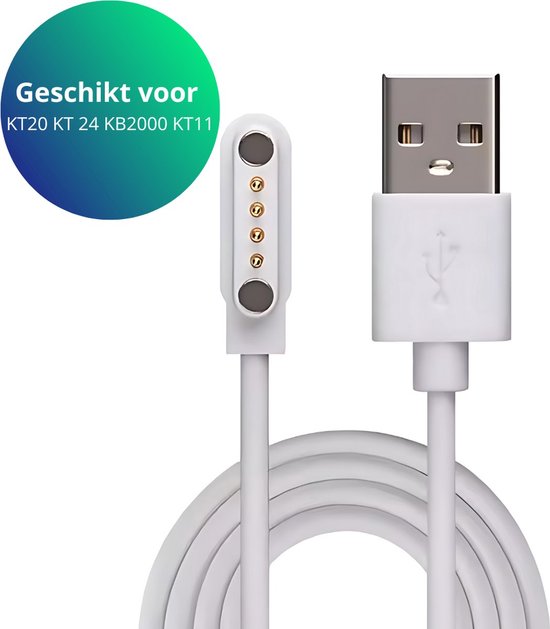Twenty4seven GPS Horloge Oplaadkabel voor Kinderen