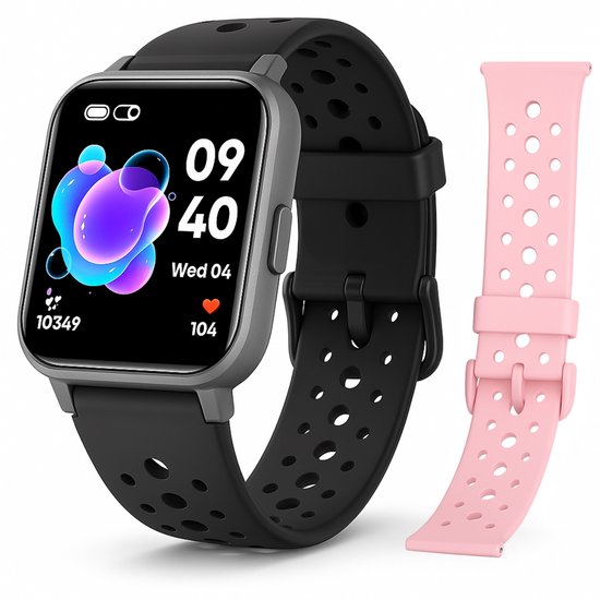 Twenty4seven Smartwatch Kinderen en Volwassenen Sporthorloge