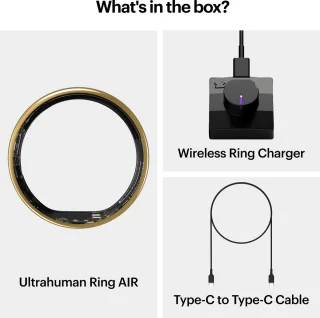 Ultrahuman Ring Air Smartring Maat 8 Gold