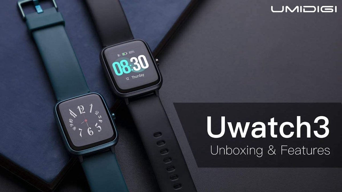 Umidigi Uwatch 3 Smartwatch Onyx Black