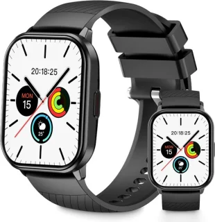 Unisex Smartwatch – Sporthorloge Zwart