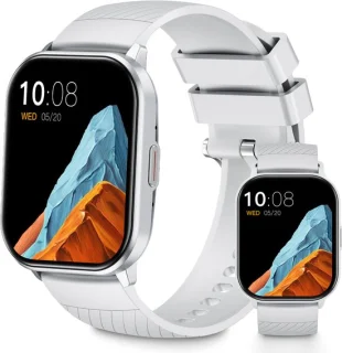 Unisex Smartwatch Zilver - Fitnesshorloge