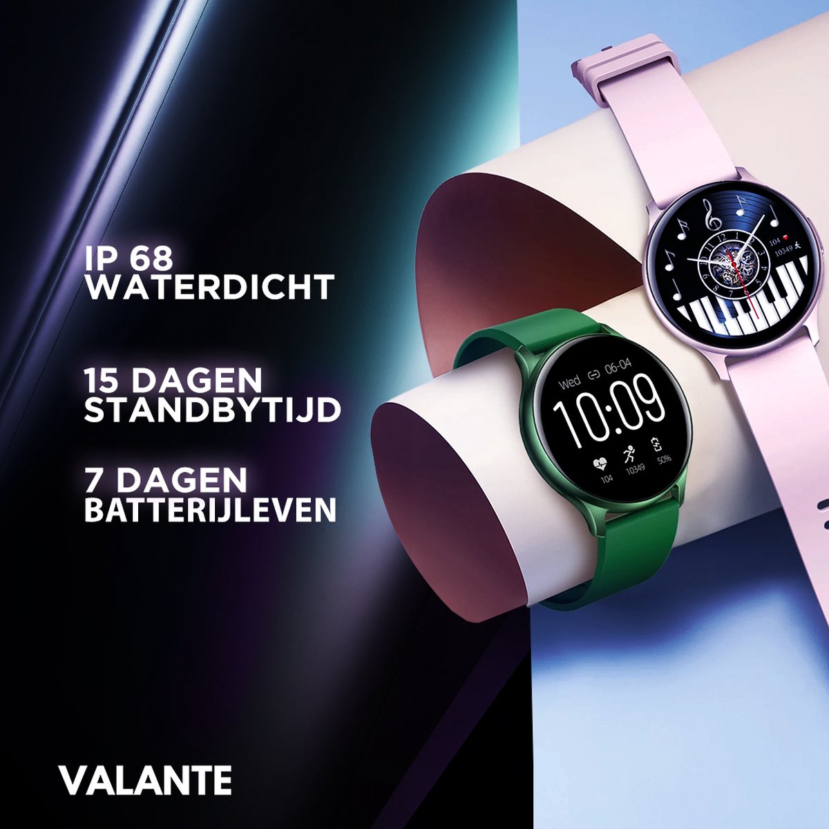 Valante ProXena Smartwatch 44 mm Groen