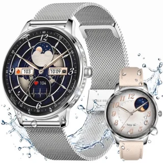 Vashoy HK38 Smartwatch Dames - Zilver