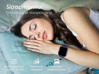 Voltic Smartwatch 47mm Blauw